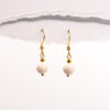 Handmade earrings - Croatian Limestone - Art Shop Unique