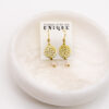 Handmade earrings - Croatian Limestone - Art Shop Unique