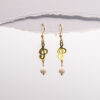 Handmade earrings - Croatian Limestone - Art Shop Unique