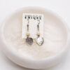 Ručno izrađene naušnice - Brački kamen - Art Shop Unique