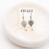 Handmade earrings - Croatian Limestone - Art Shop Unique