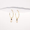 Handmade earrings - Croatian Limestone - Art Shop Unique
