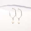 Handmade earrings - Croatian Limestone - Art Shop Unique