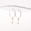 Handmade earrings - Croatian Limestone - Art Shop Unique
