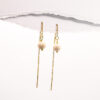Handmade earrings - Croatian Limestone - Art Shop Unique