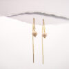 Handmade earrings - Croatian Limestone - Art Shop Unique