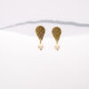 Handmade earrings - Croatian Limestone - Art Shop Unique