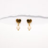 Handmade earrings - Croatian Limestone - Art Shop Unique