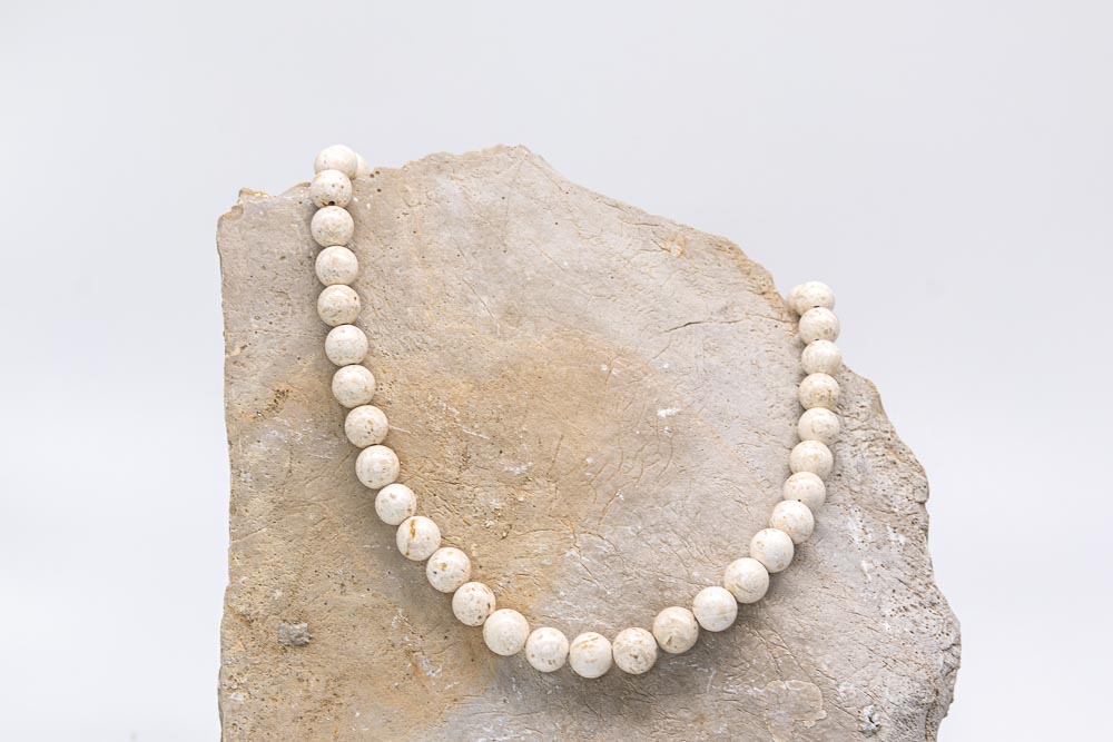 Handmade necklace - Croatian Limestone - Art Shop Unique