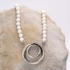 Handmade necklace - Croatian Limestone - Art Shop Unique