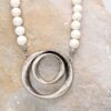 Handmade necklace - Croatian Limestone - Art Shop Unique