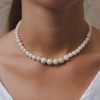 Handmade necklace - Croatian Limestone - Art Shop Unique