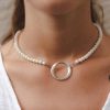 Handmade necklace - Croatian Limestone - Art Shop Unique