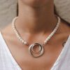 Handmade necklace - Croatian Limestone - Art Shop Unique