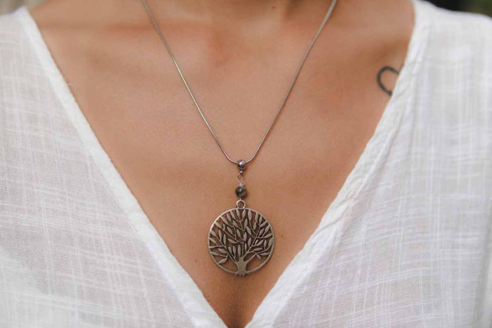 Handmade necklace - Croatian Limestone - Art Shop Unique