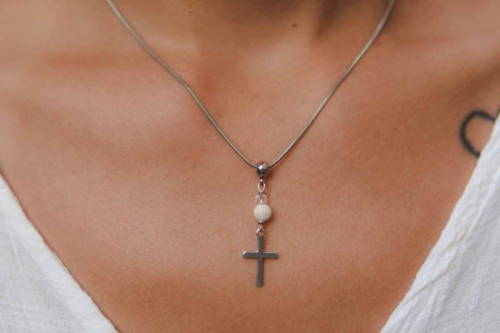 Handmade necklace - Croatian Limestone - Art Shop Unique