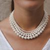Handmade necklace - Croatian Limestone - Art Shop Unique