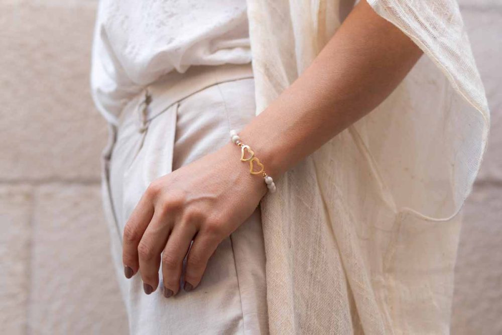 Handmade bracelet - Croatian Limestone - Art Shop Unique