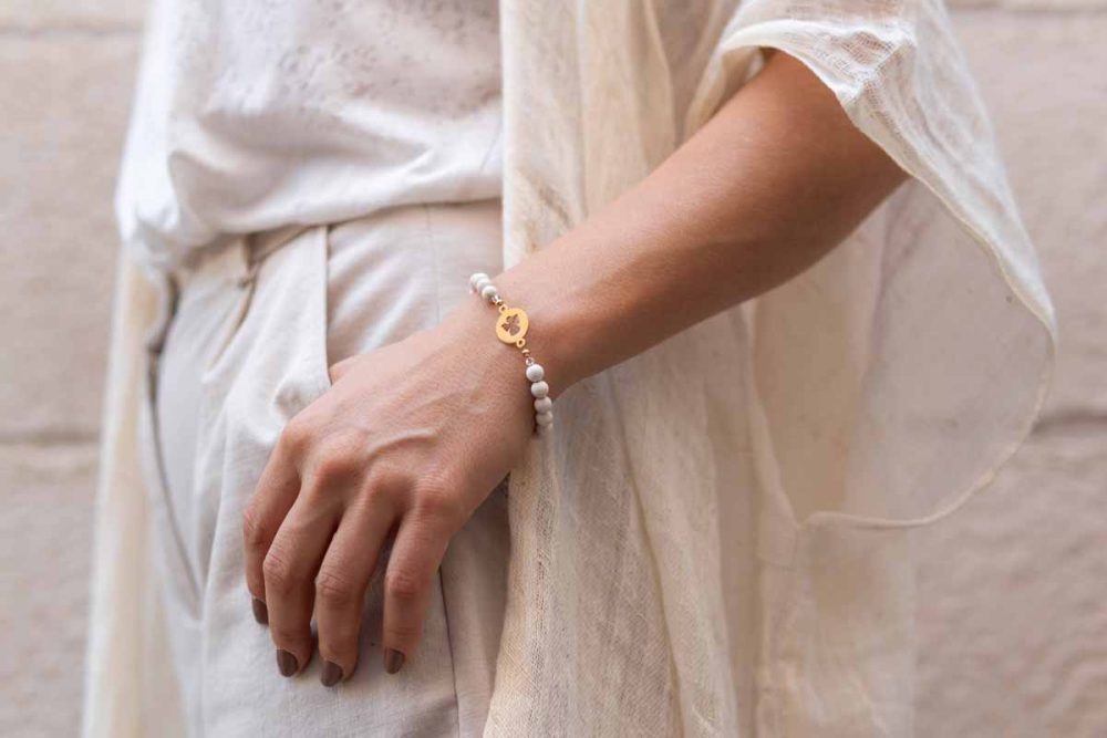 Handmade bracelet - Croatian Limestone - Art Shop Unique