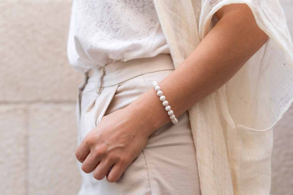 Handmade bracelet - Croatian Limestone - Art Shop Unique
