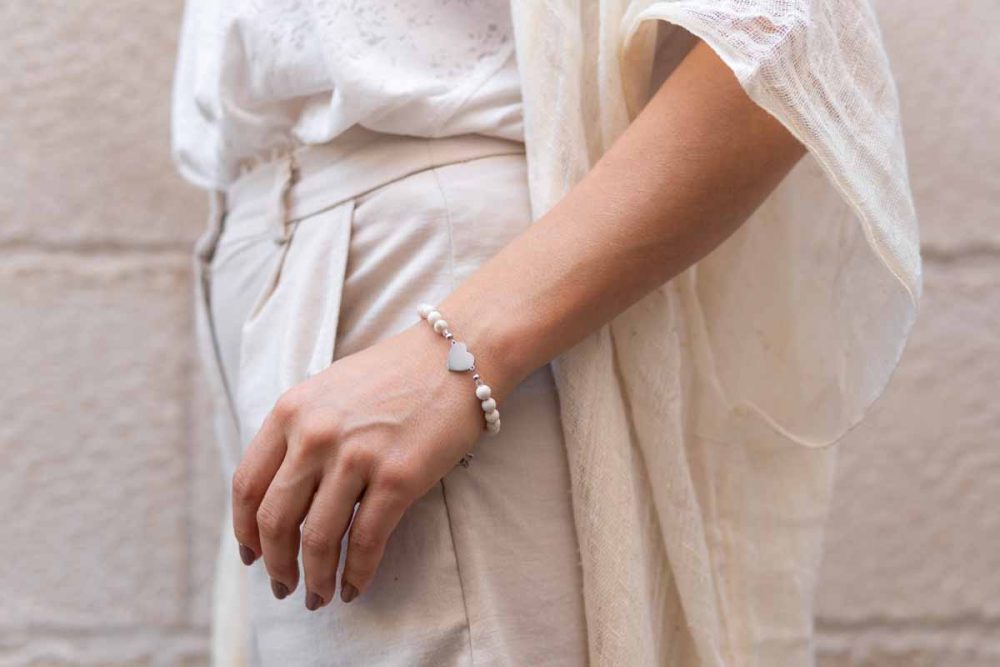 Handmade bracelet - Croatian Limestone - Art Shop Unique
