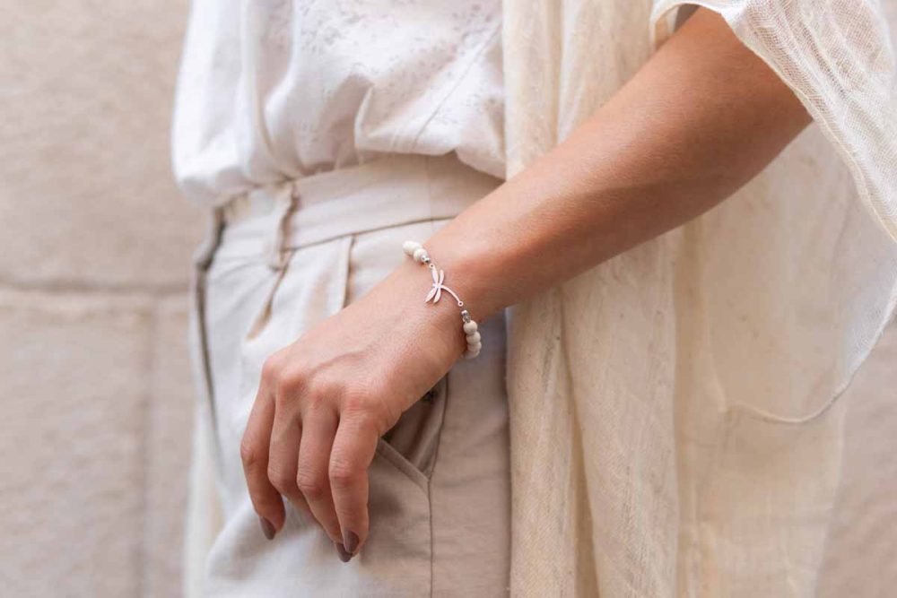 Handmade bracelet - Croatian Limestone - Art Shop Unique