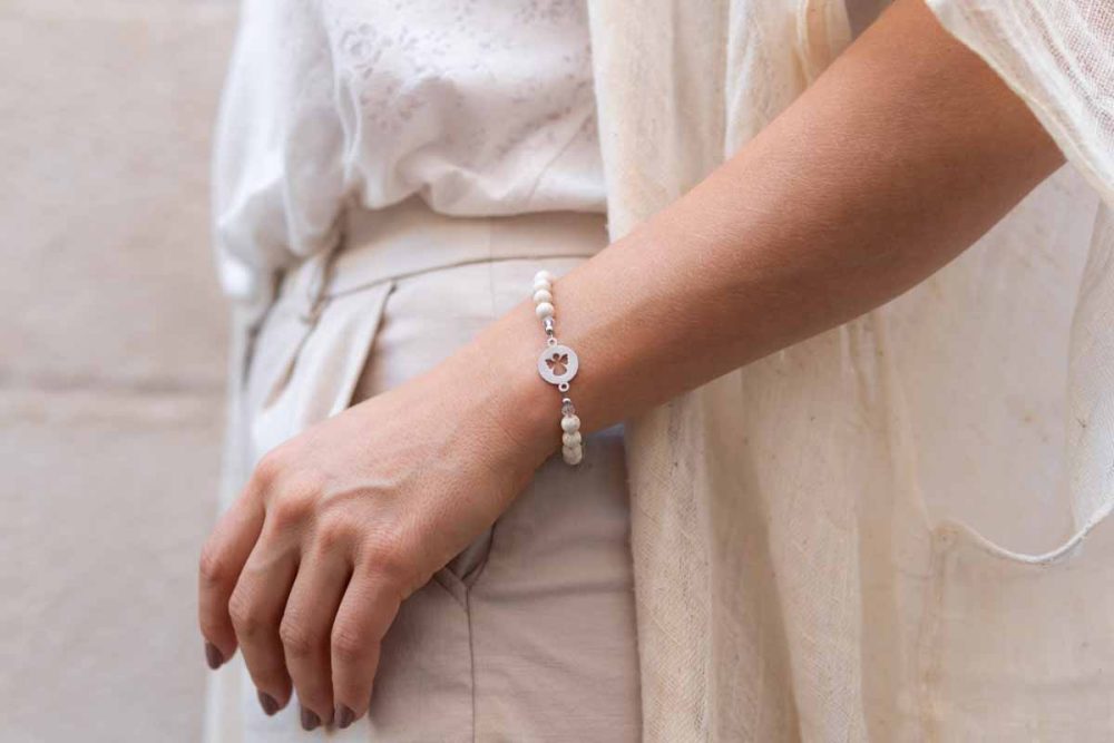 Handmade bracelet - Croatian Limestone - Art Shop Unique