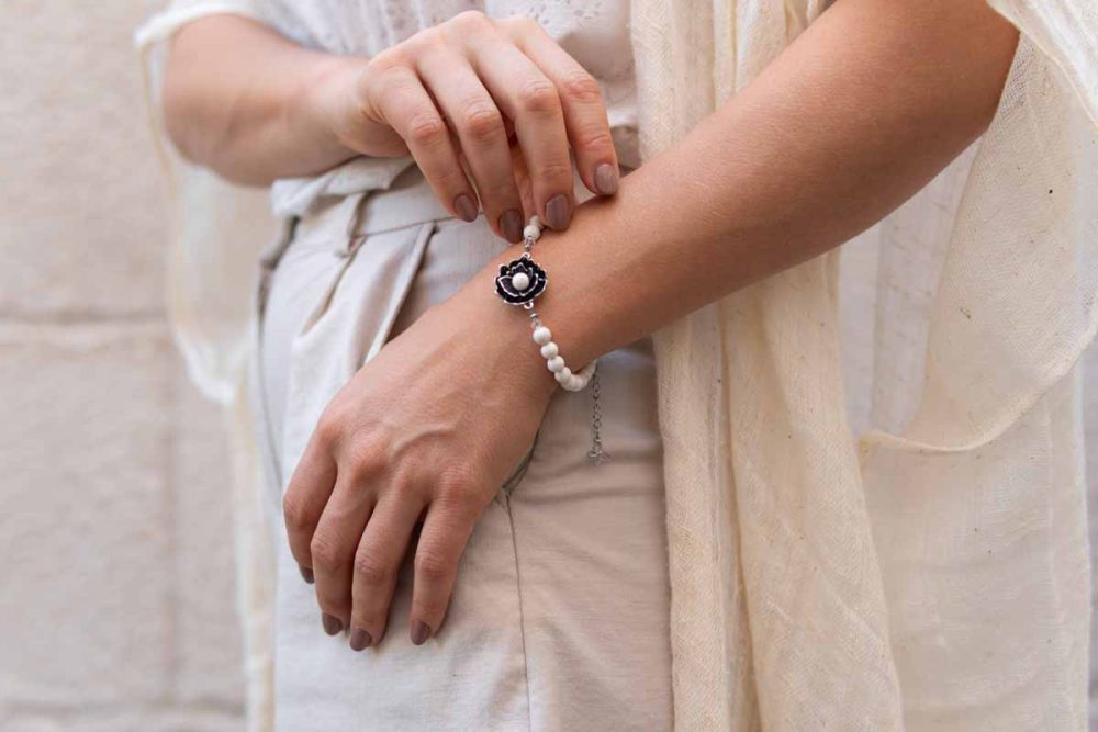 Handmade bracelet - Croatian Limestone - Art Shop Unique