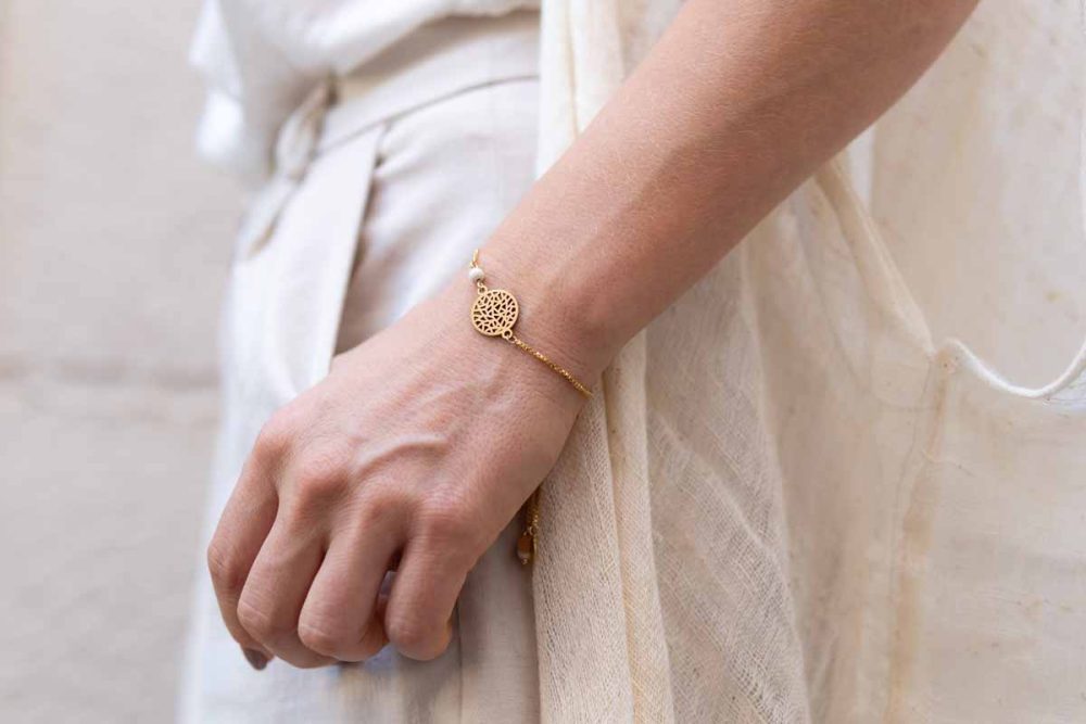 Handmade bracelet - Croatian Limestone - Art Shop Unique
