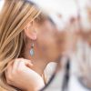 Handmade earrings - Croatian Limestone - Art Shop Unique