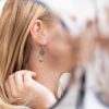 Handmade earrings - Croatian Limestone - Art Shop Unique