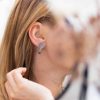 Handmade earrings - Croatian Limestone - Art Shop Unique