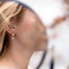 Handmade earrings - Croatian Limestone - Art Shop Unique