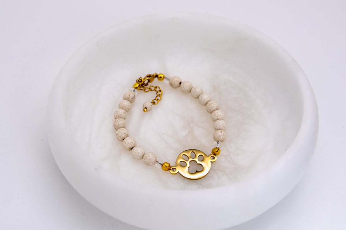 Handmade bracelet - Croatian Limestone - Art Shop Unique