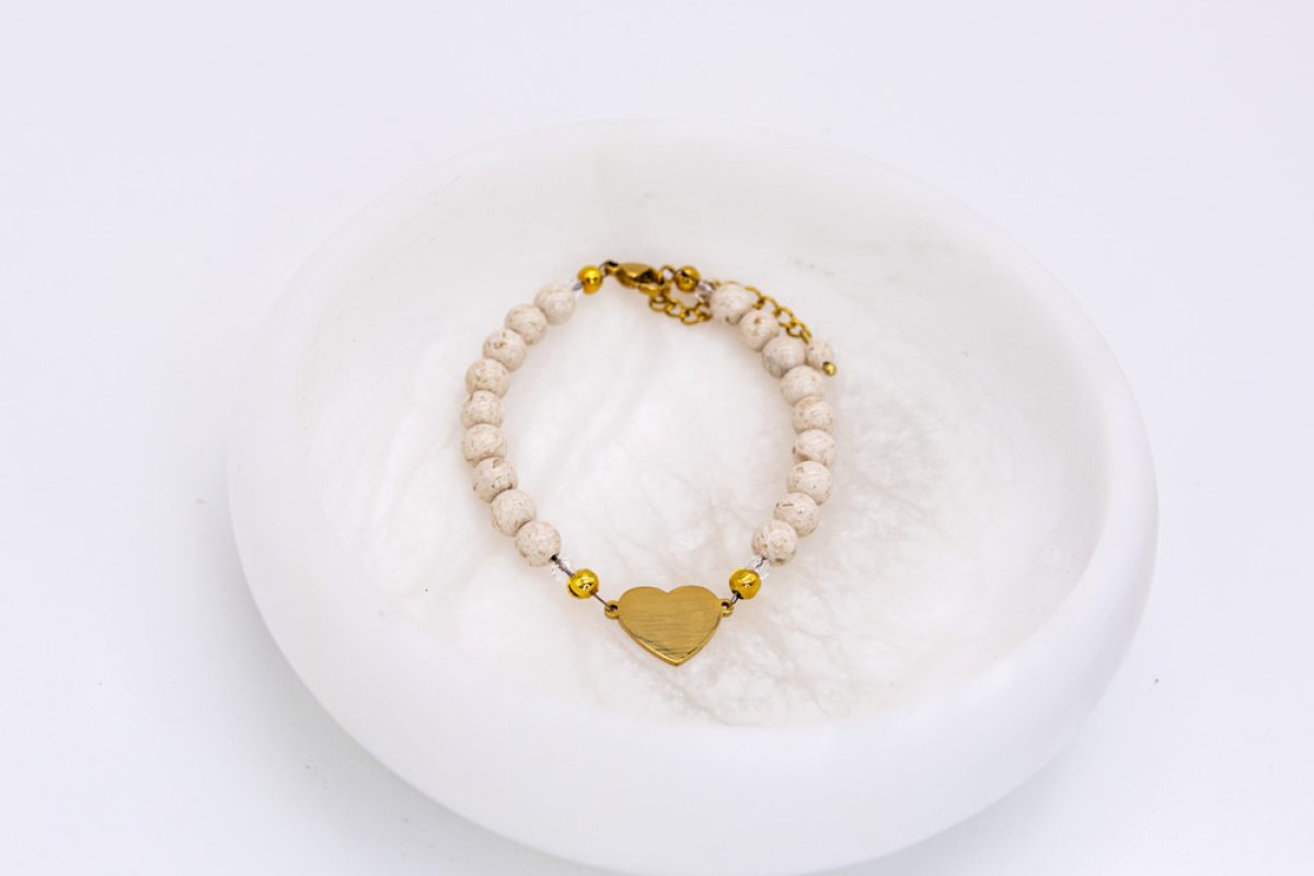 Handmade bracelet - Croatian Limestone - Art Shop Unique