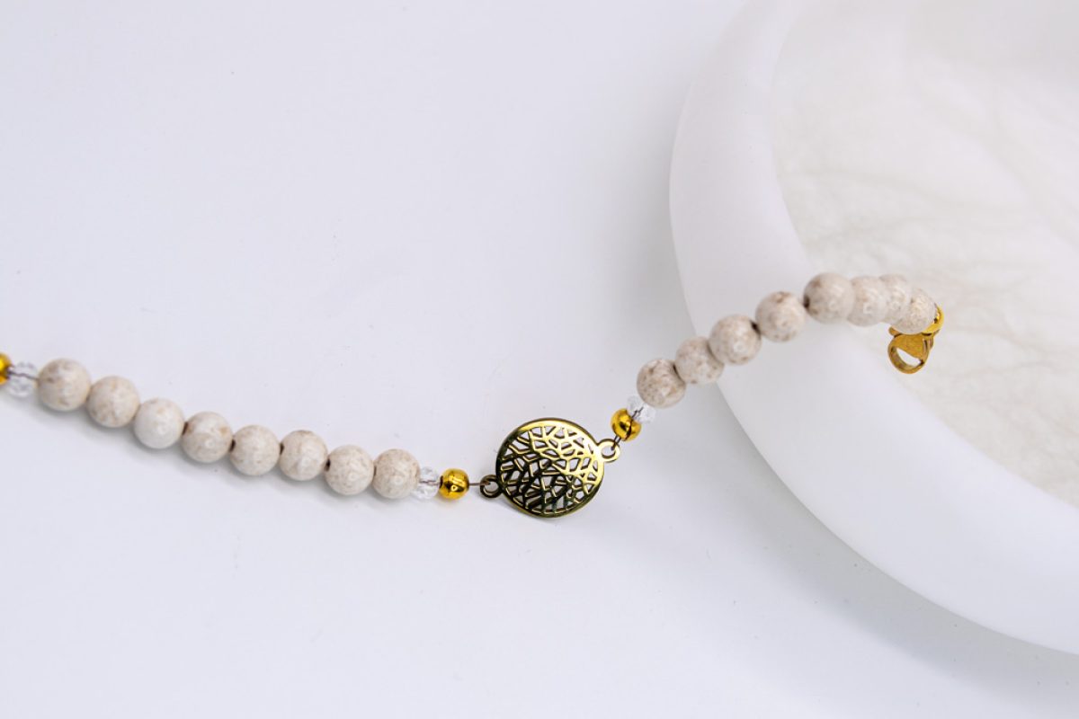 Handmade bracelet - Croatian Limestone - Art Shop Unique