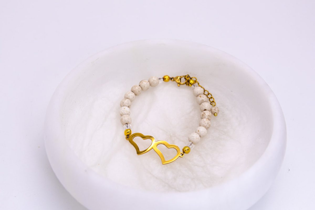 Handmade bracelet - Croatian Limestone - Art Shop Unique