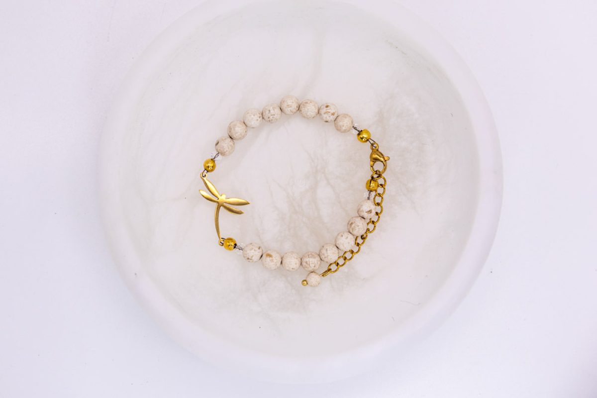Handmade bracelet - Croatian Limestone - Art Shop Unique