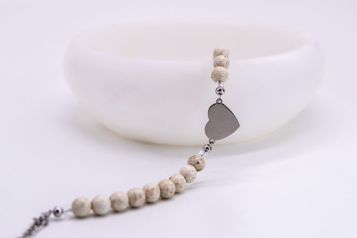 Handmade bracelet - Croatian Limestone - Art Shop Unique