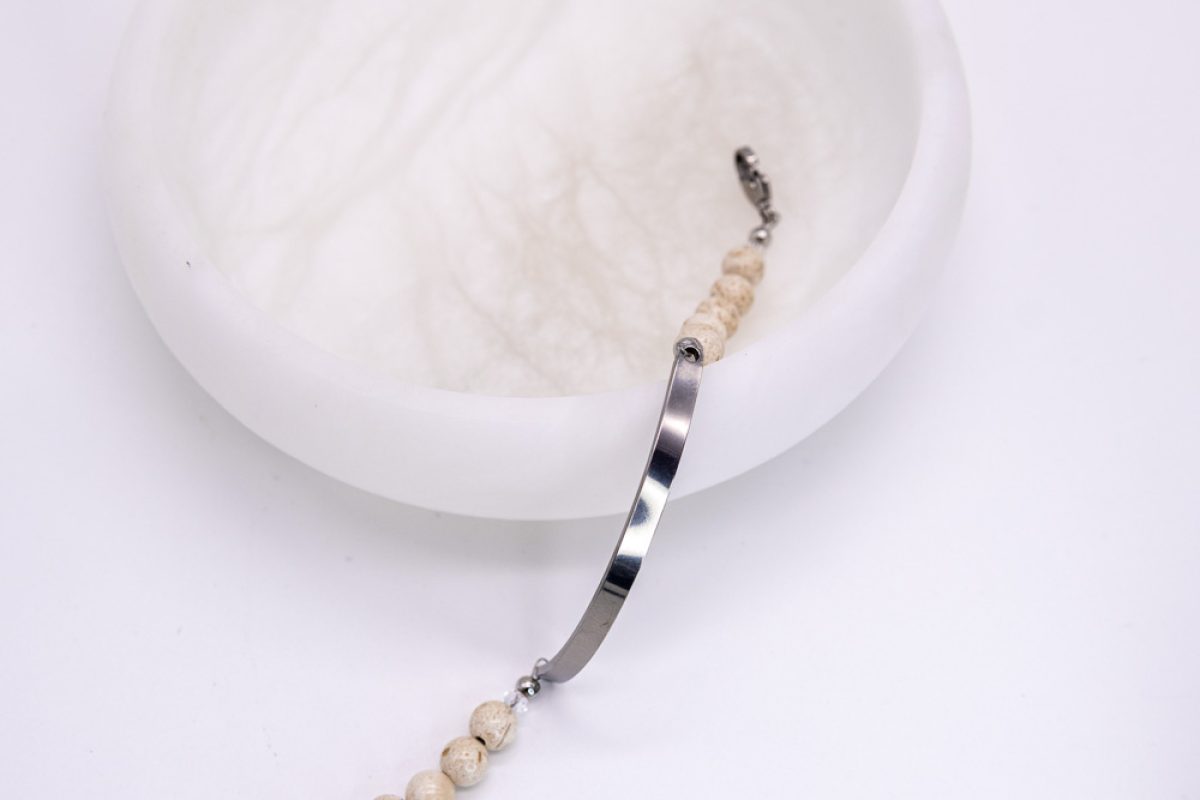 Handmade bracelet - Croatian Limestone - Art Shop Unique