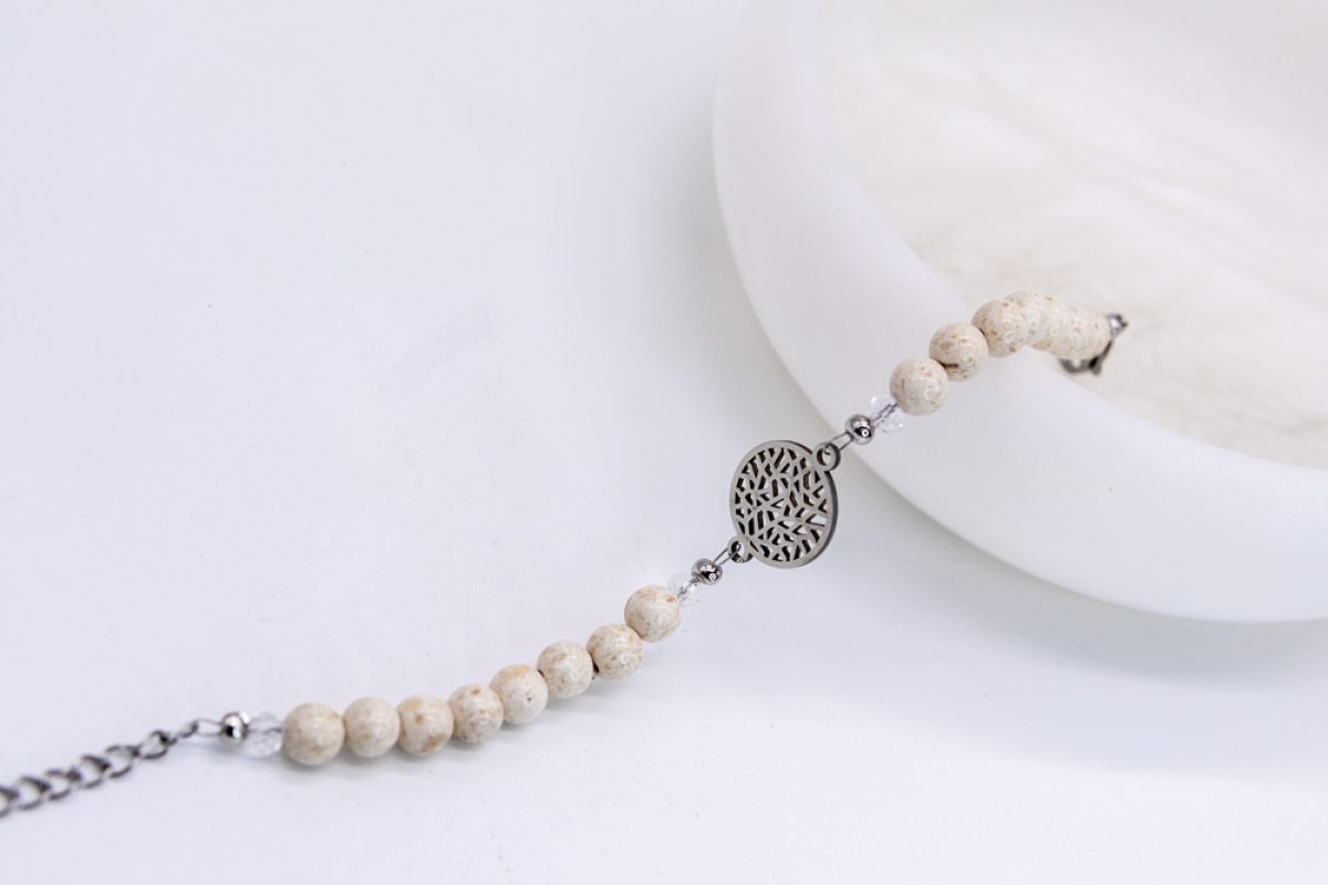 Handmade bracelet - Croatian Limestone - Art Shop Unique