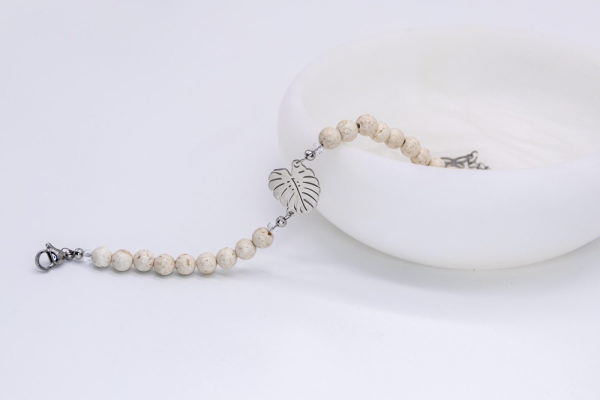 Handmade bracelet - Croatian Limestone - Art Shop Unique