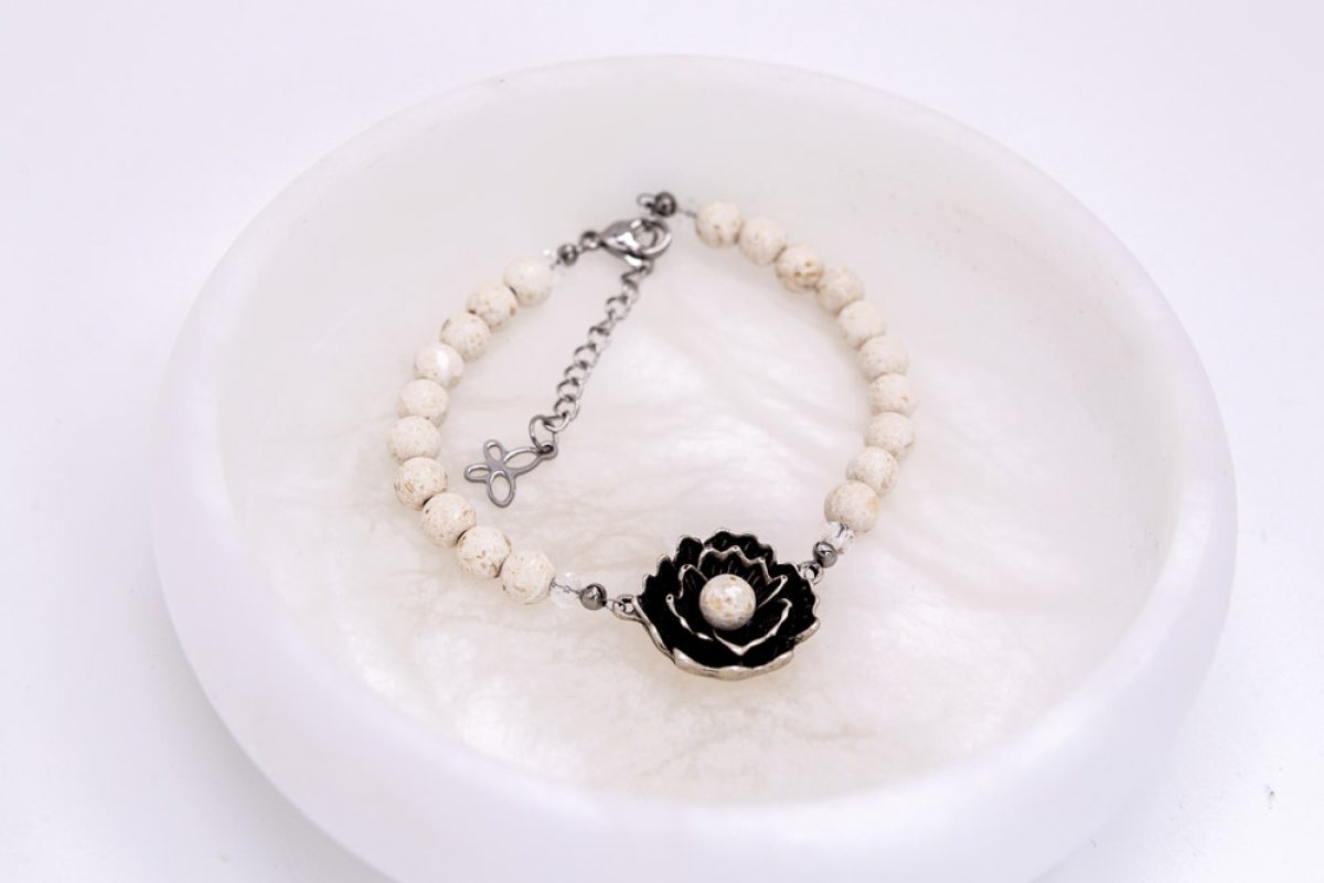 Handmade bracelet - Croatian Limestone - Art Shop Unique