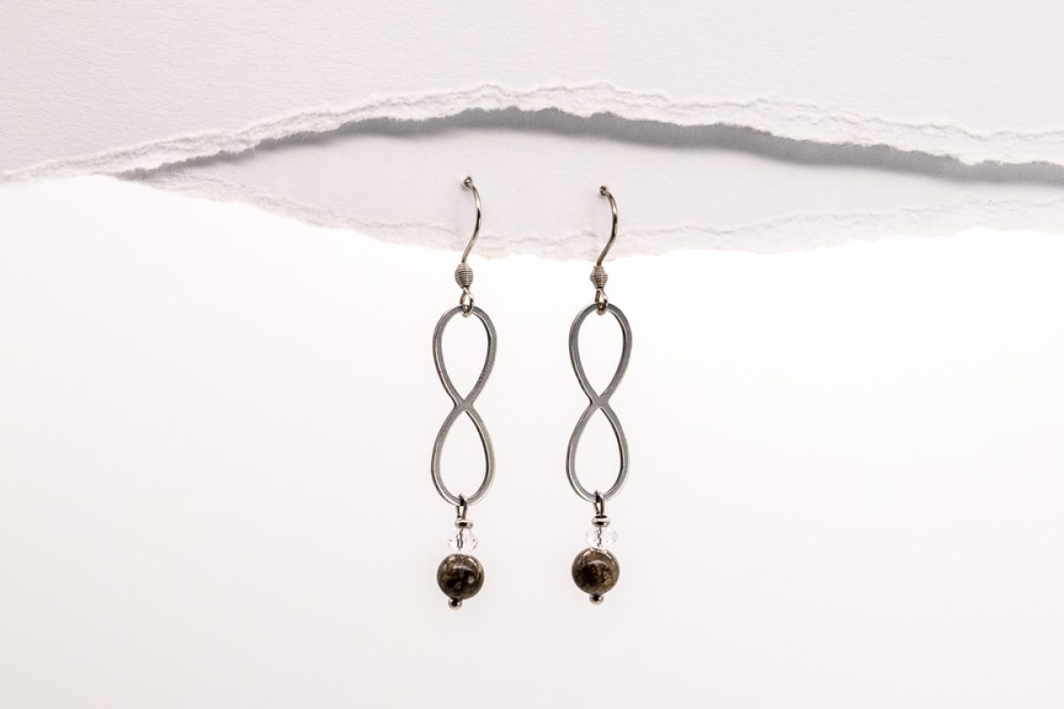 Handmade earrings - Croatian Limestone - Art Shop Unique