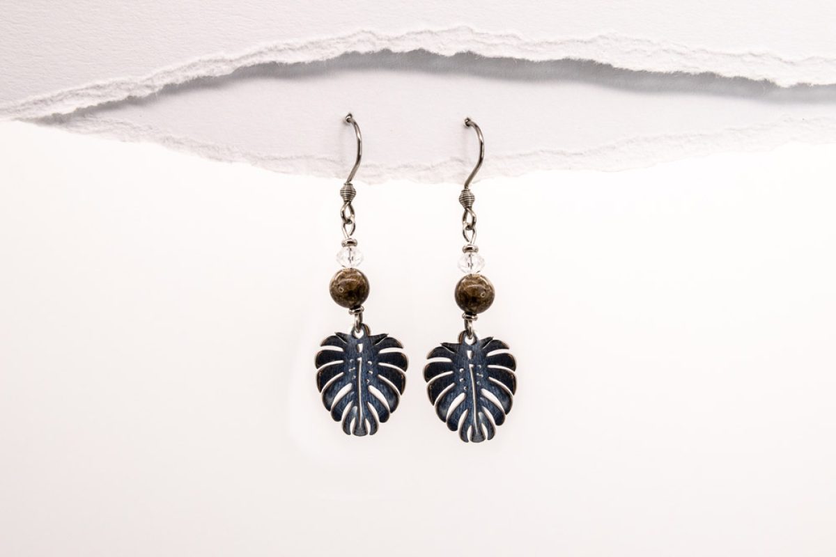 Handmade earrings - Croatian Limestone - Art Shop Unique