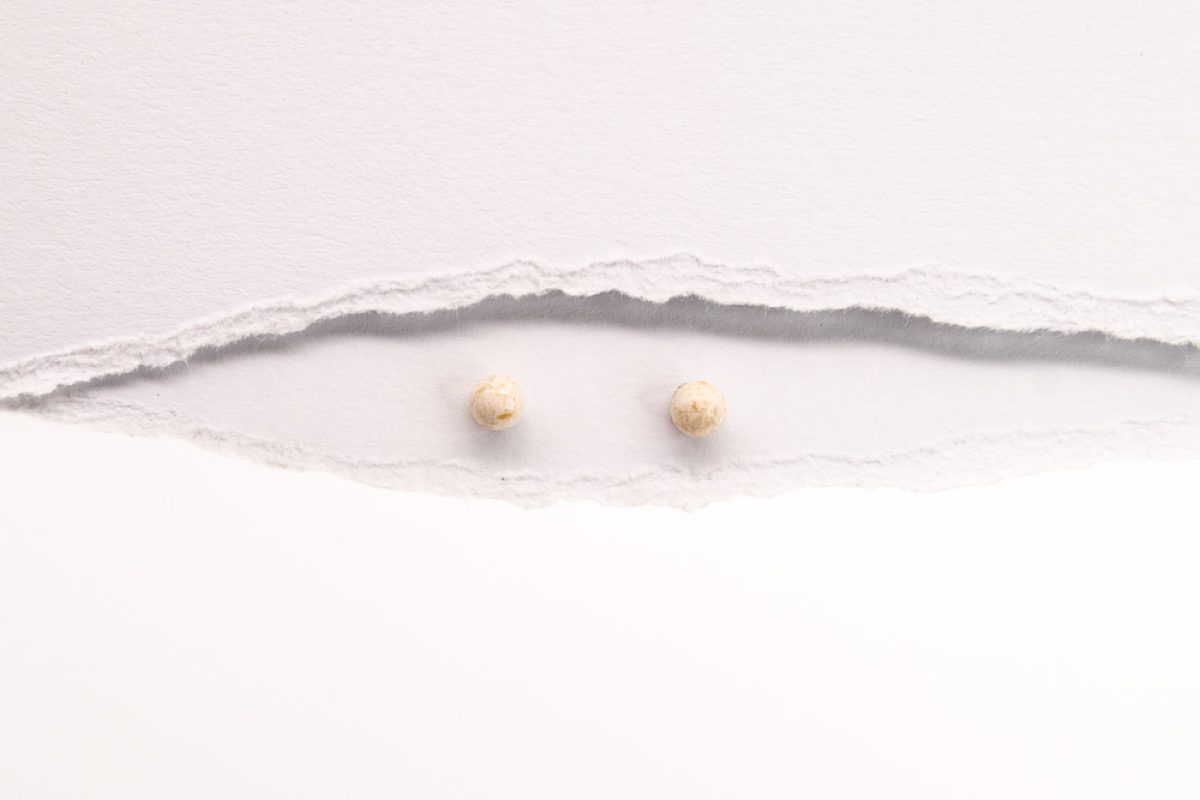 Handmade earrings - Croatian Limestone - Art Shop Unique