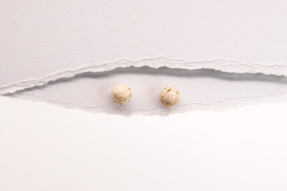 Handmade earrings - Croatian Limestone - Art Shop Unique