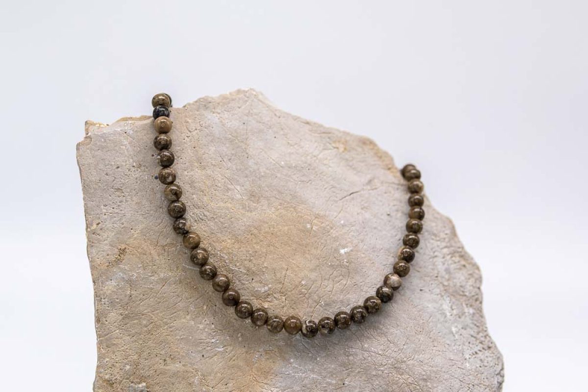 Handmade necklace - Croatian Limestone - Art Shop Unique
