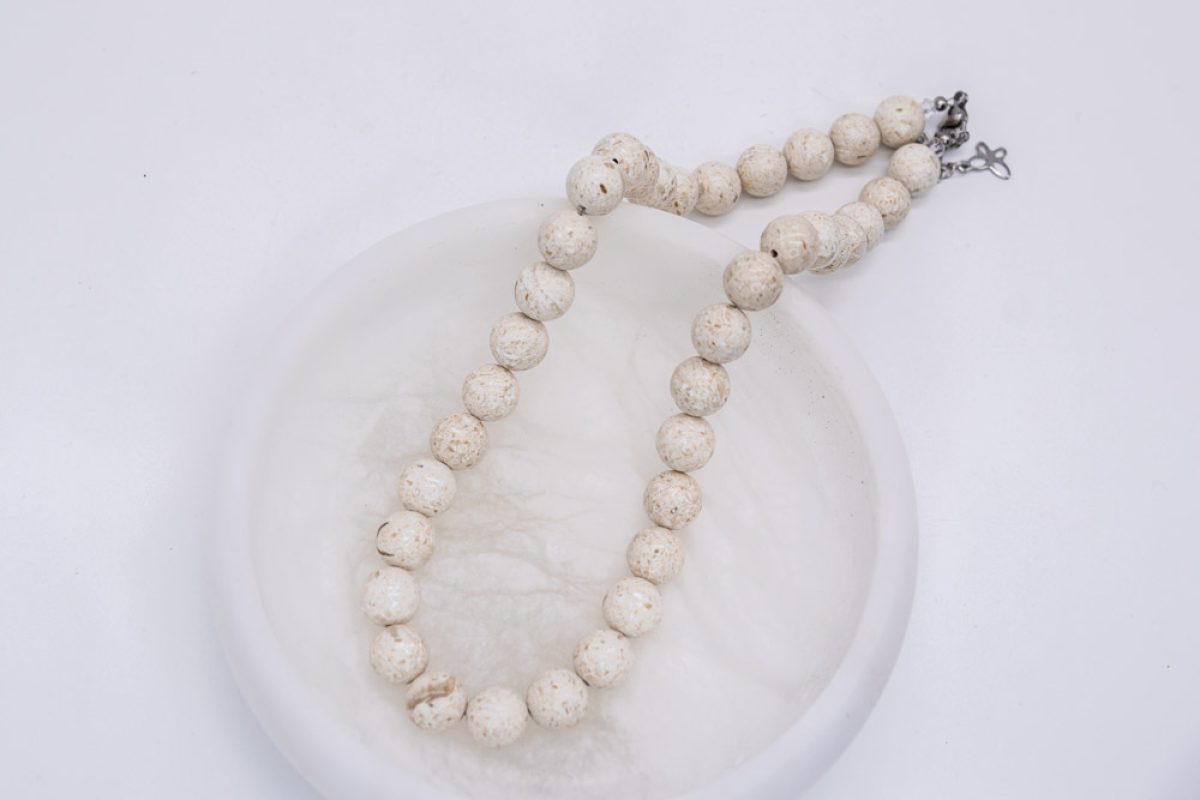 Handmade necklace - Croatian Limestone - Art Shop Unique