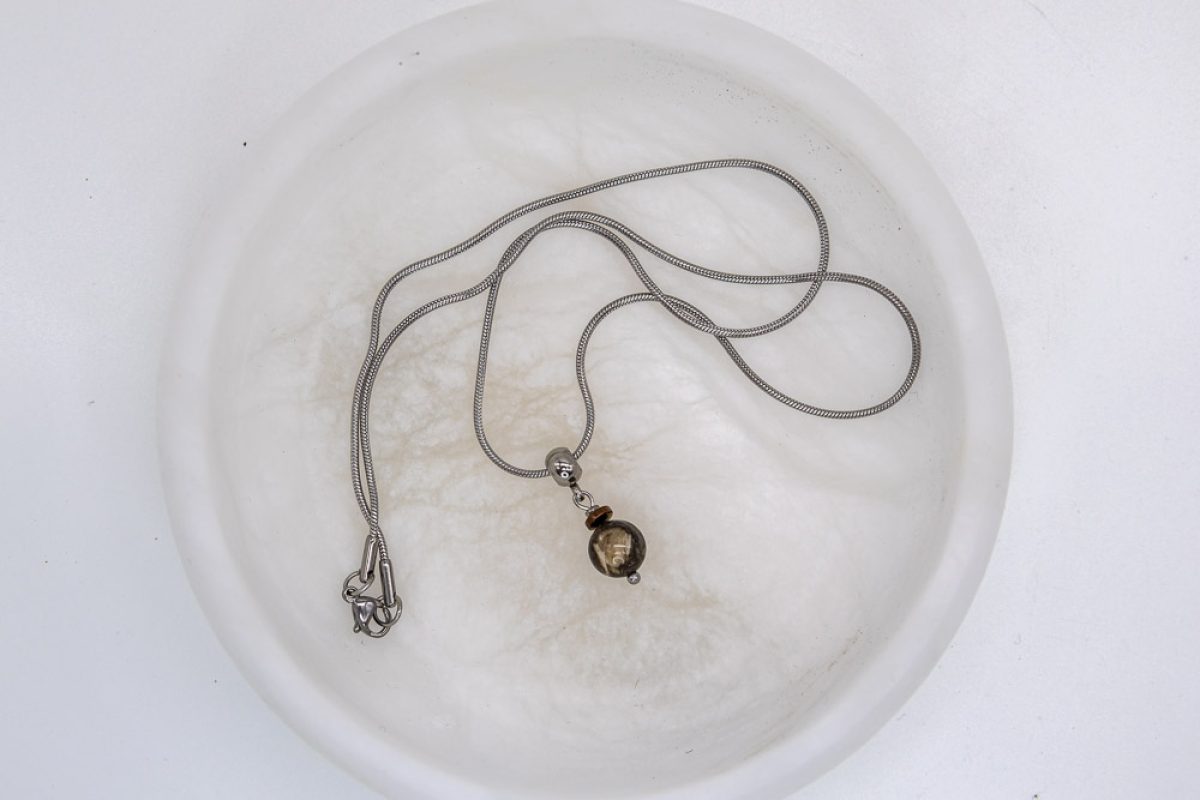Handmade necklace - Croatian Limestone - Art Shop Unique